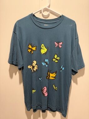 OBEY Butterfly shirt